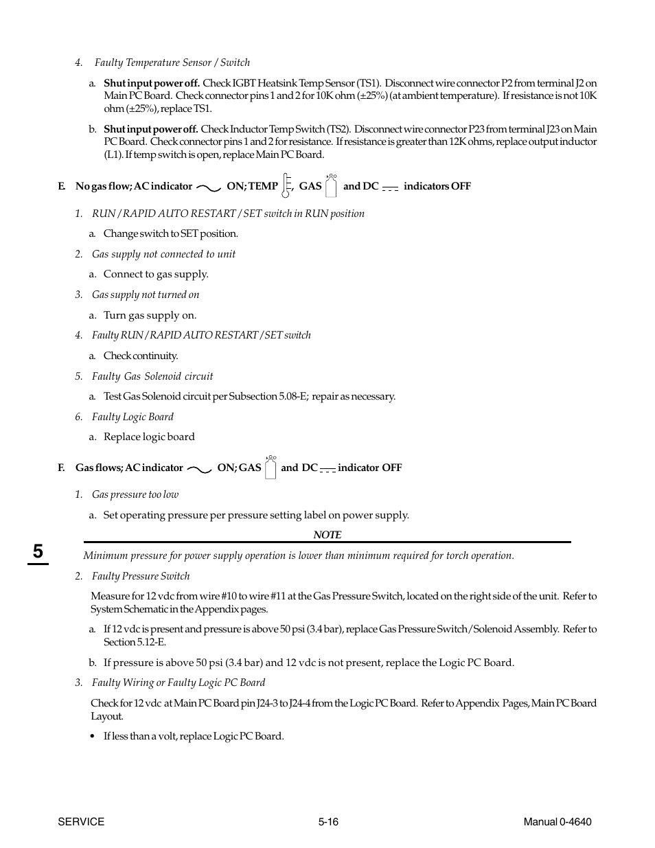 Tweco 51 with SL100SV CutMaster User Manual | Page 80 / 172