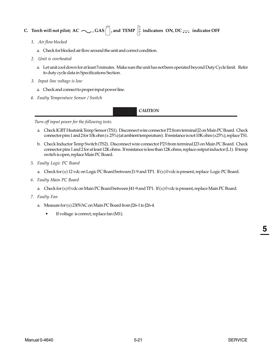 Tweco 51 with SL100SV CutMaster User Manual | Page 85 / 172