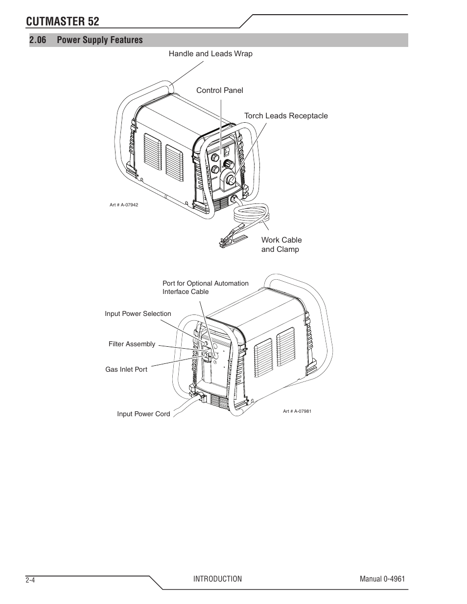 Cutmaster 52 | Tweco 52 CutMaster User Manual | Page 18 / 80