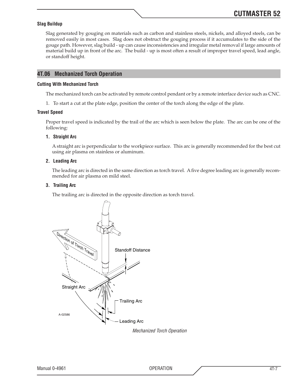 Cutmaster 52 | Tweco 52 CutMaster User Manual | Page 39 / 80