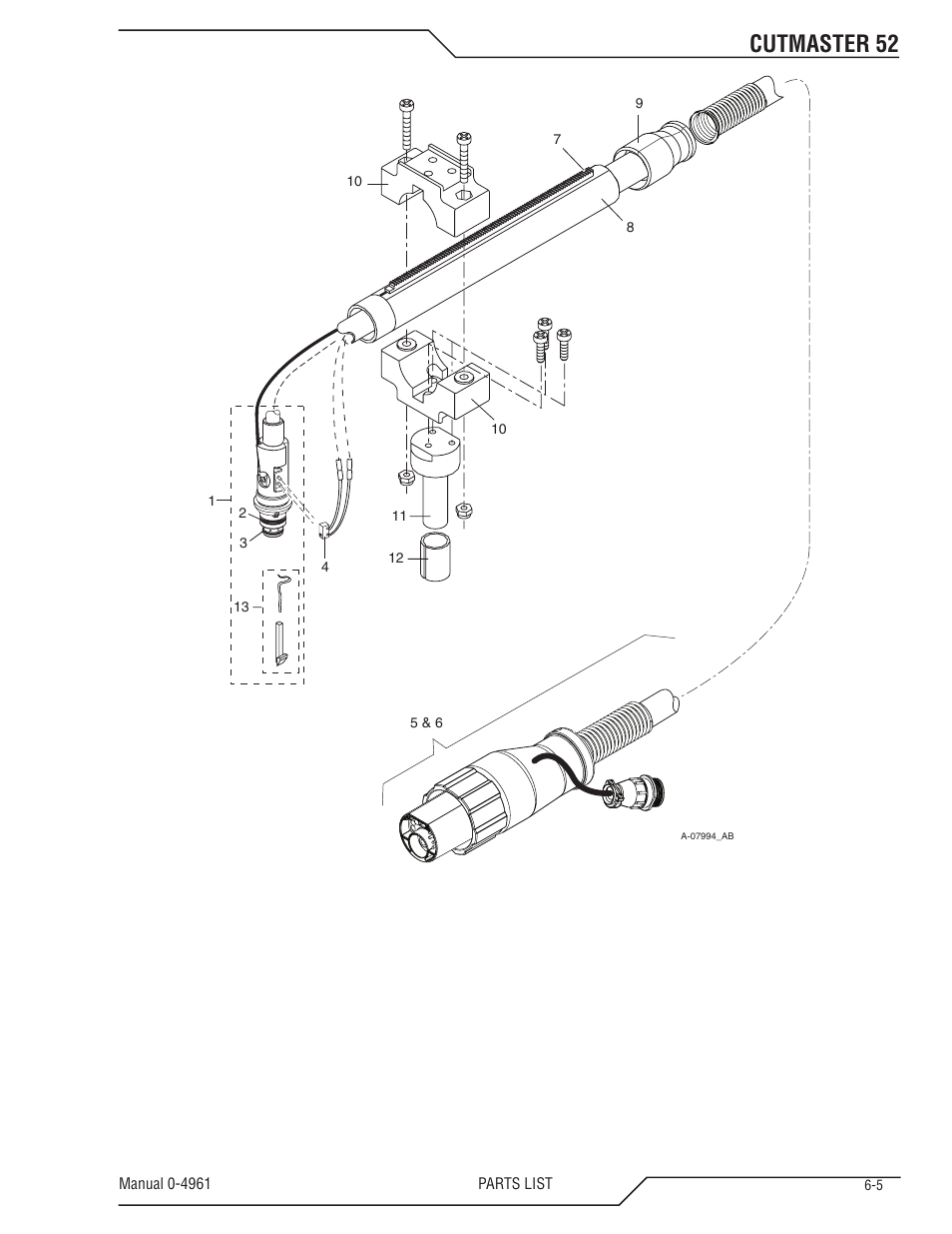 Cutmaster 52 | Tweco 52 CutMaster User Manual | Page 65 / 80