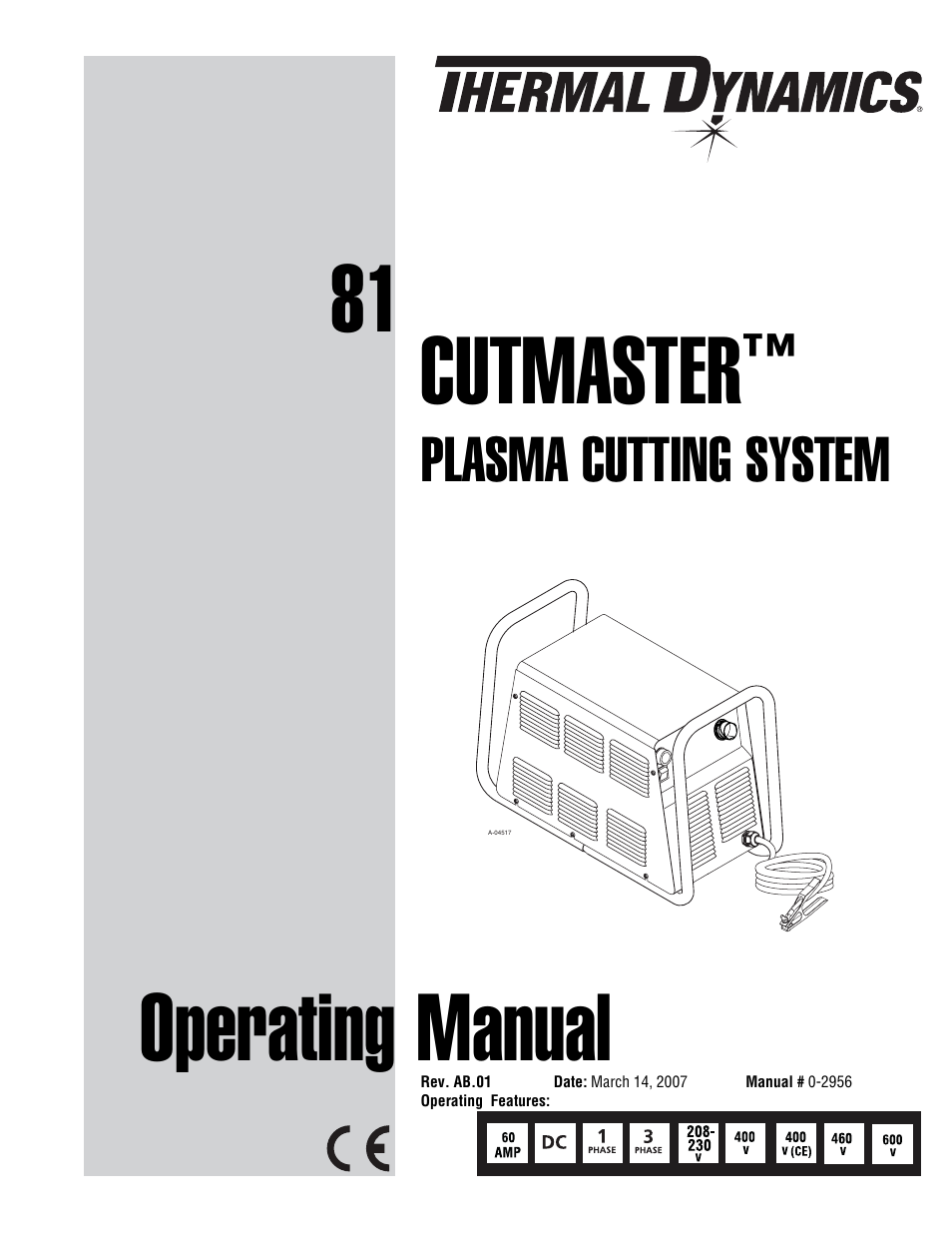 Tweco 81 CutMaster User Manual | 63 pages