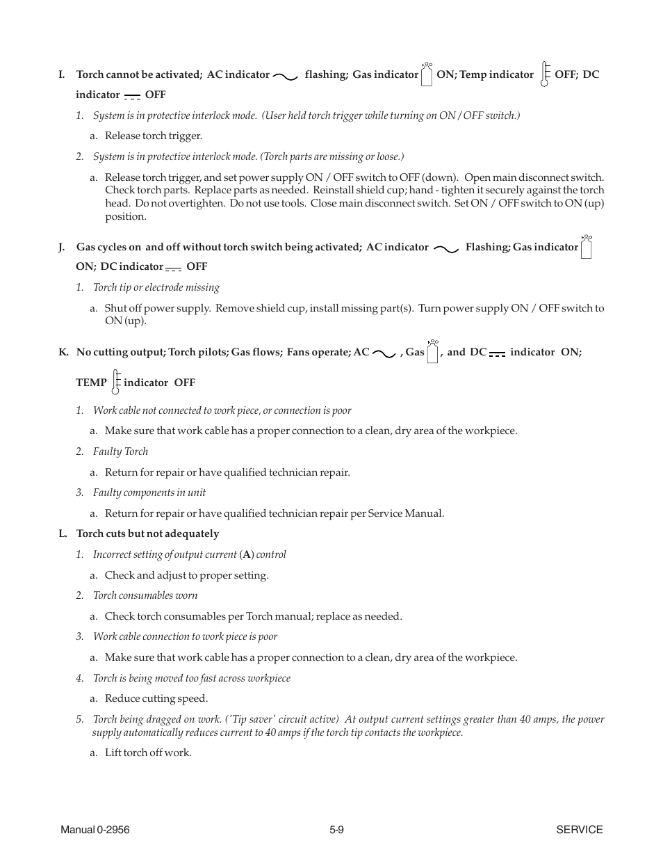 Tweco 81 CutMaster User Manual | Page 41 / 63