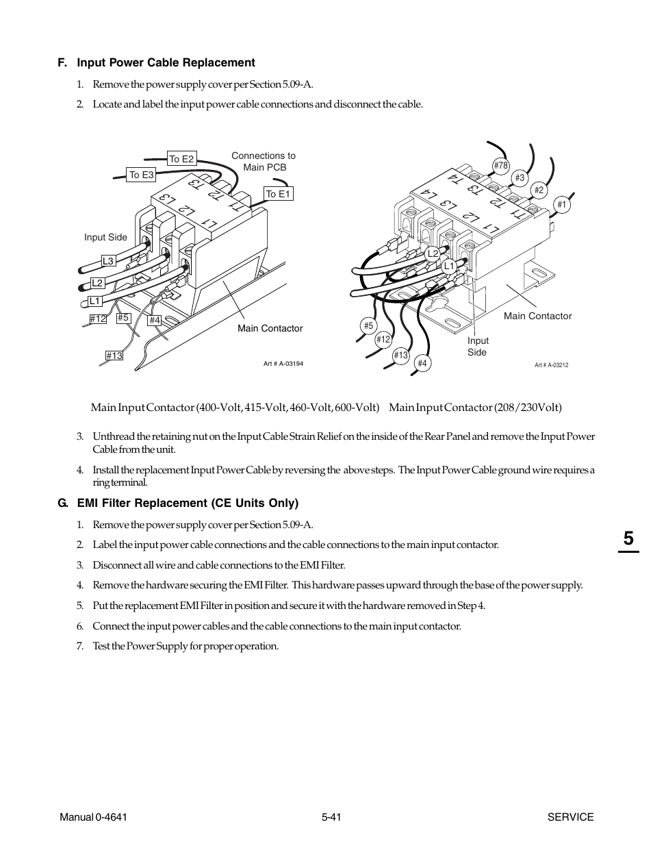 T1 t2 t3, L1 l2 l3 | Tweco 81 with SL100SV User Manual | Page 105 / 174
