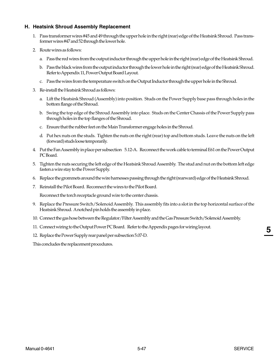 Tweco 81 with SL100SV User Manual | Page 111 / 174