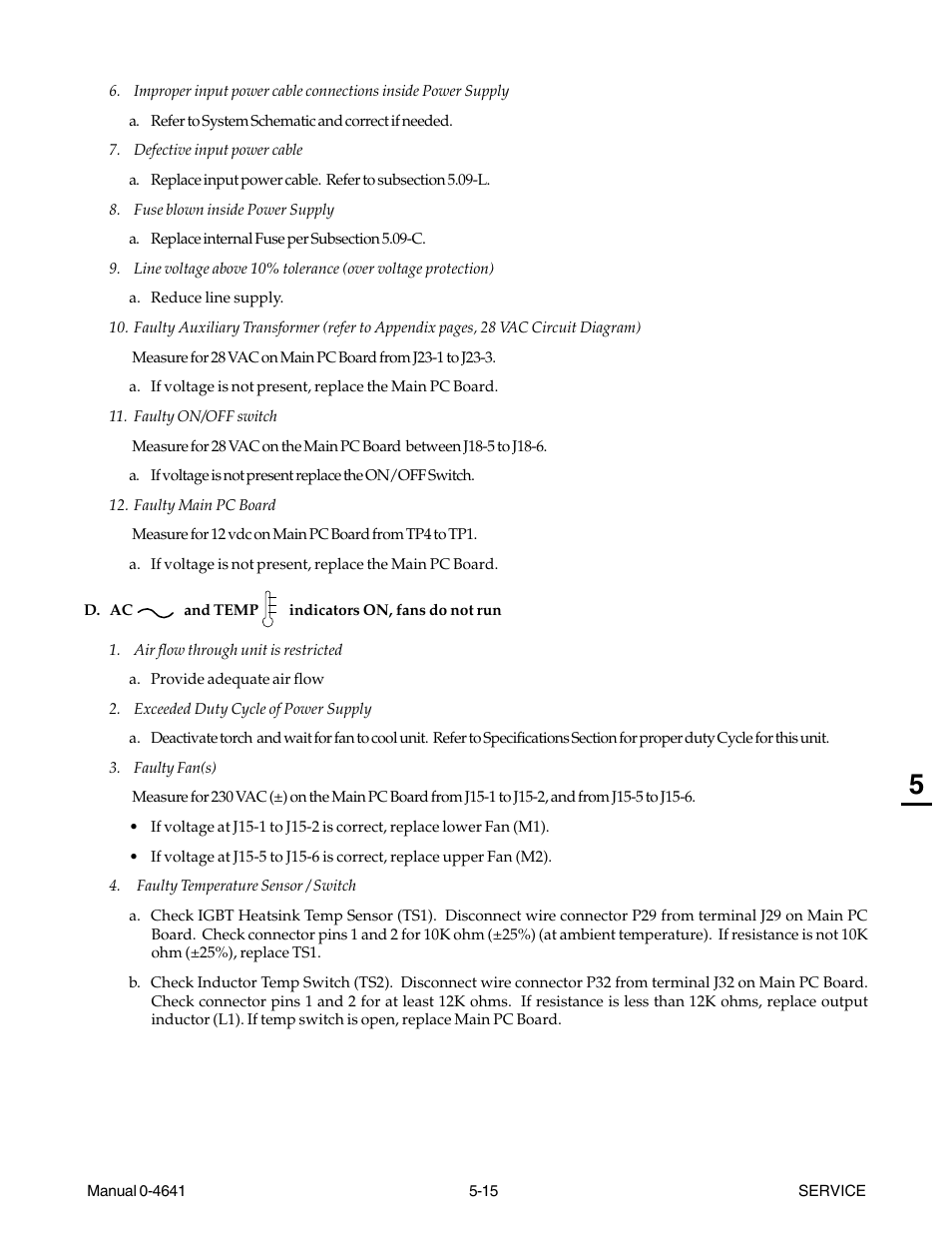 Tweco 81 with SL100SV User Manual | Page 79 / 174