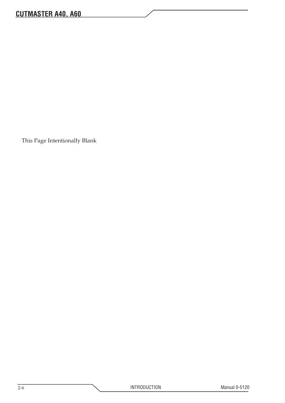 Cutmaster a40, a60 | Tweco A40-A60 CutMaster User Manual | Page 20 / 96