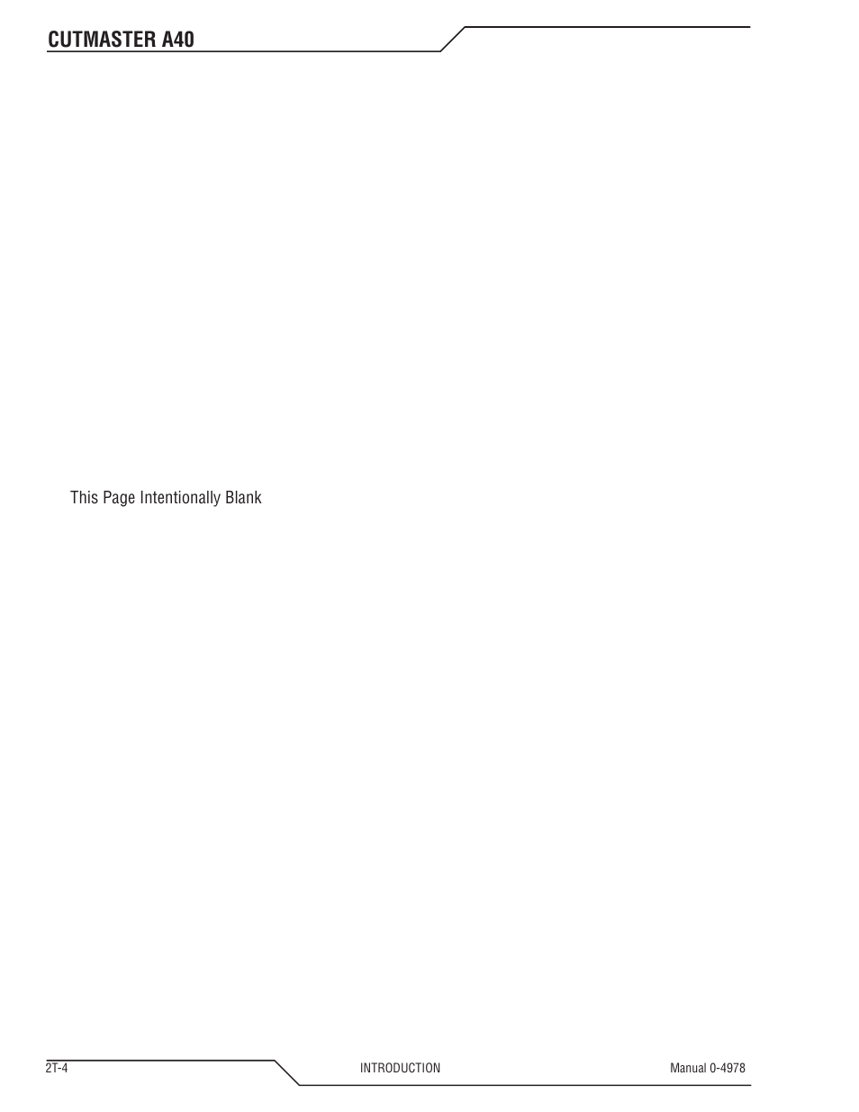 Cutmaster a40 | Tweco A40 CutMaster User Manual | Page 24 / 112