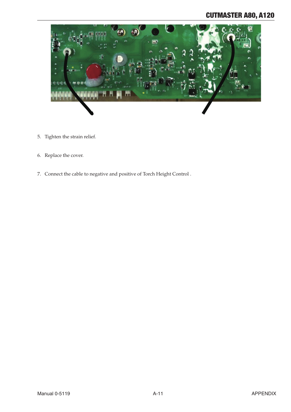 Tweco A80-A120 CutMaster User Manual | Page 101 / 104