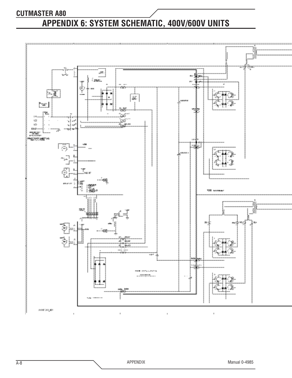 Cutmaster a80 | Tweco A80 CutMaster User Manual | Page 118 / 124