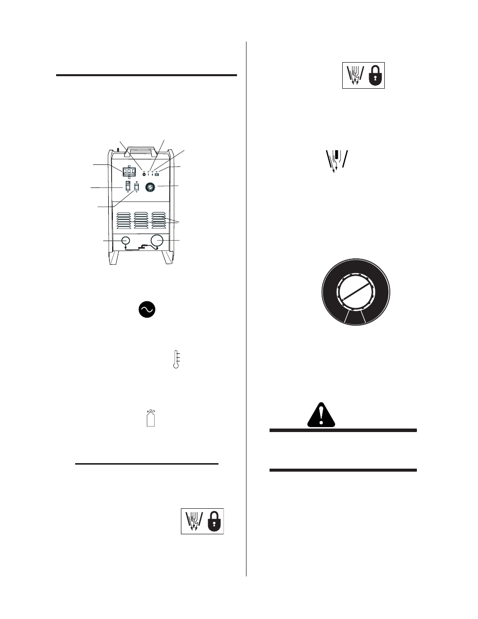 Section 4: operation, 01 front control panel | Tweco C-100A CutSkill User Manual | Page 21 / 38