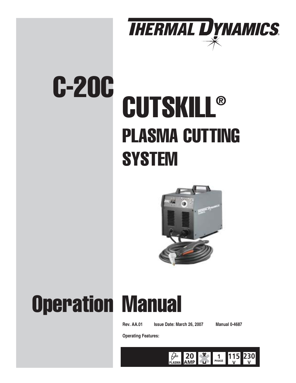 Tweco C-20C CutSkill User Manual | 26 pages