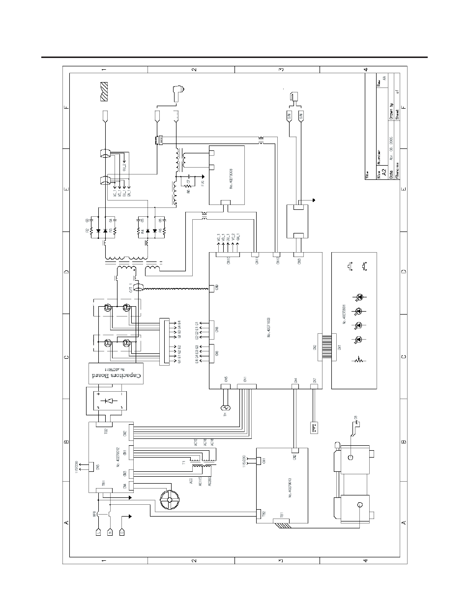 Appendix 3: system schematic | Tweco C-20C CutSkill User Manual | Page 23 / 26