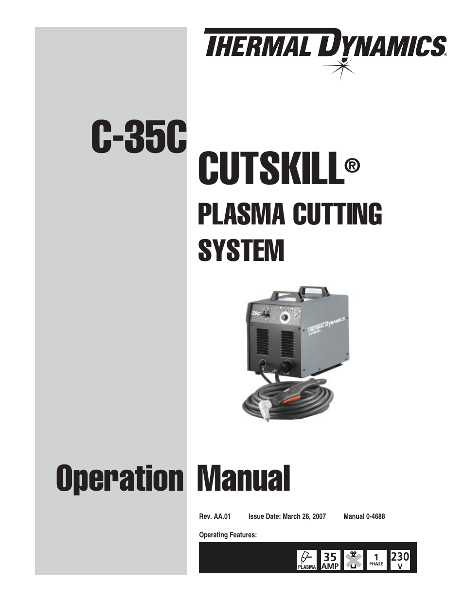 Tweco C-35C CutSkill User Manual | 26 pages