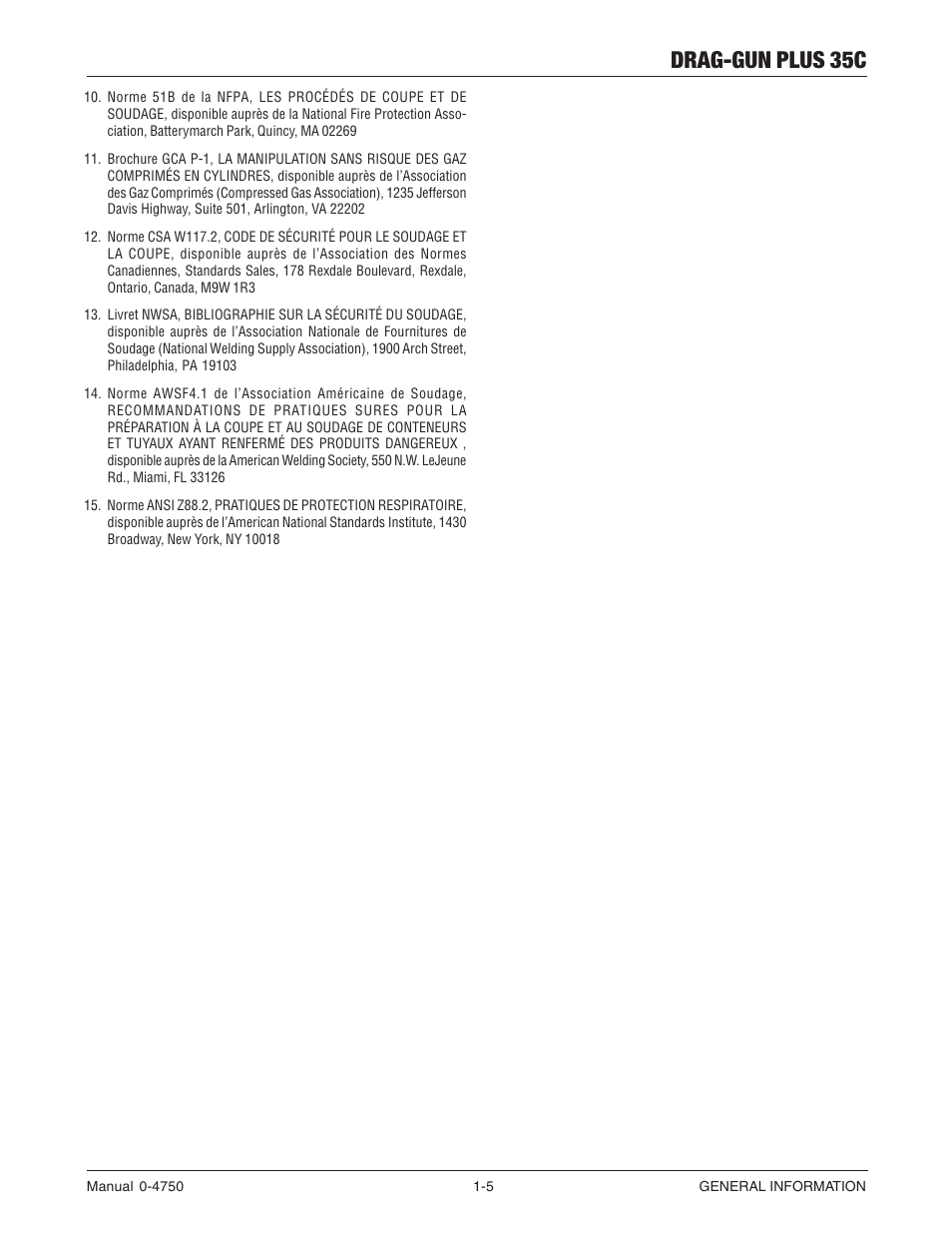 Drag-gun plus 35c | Tweco 35C Drag-Gun Plus User Manual | Page 10 / 28