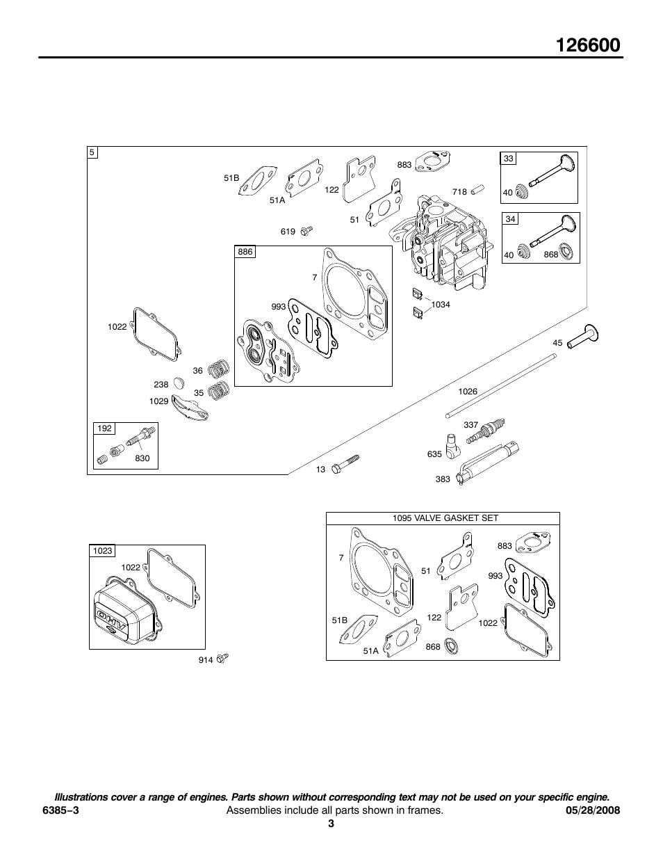 Briggs & Stratton 126600 User Manual | Page 3 / 11