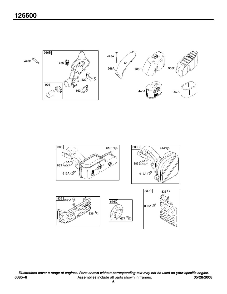 Briggs & Stratton 126600 User Manual | Page 6 / 11