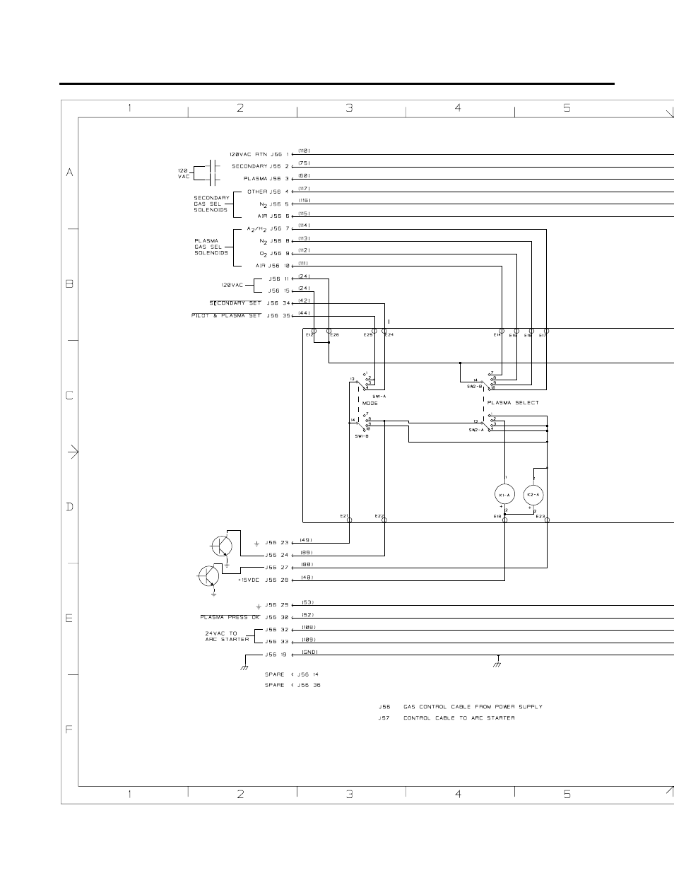 Appendix ii: unit schematic | Tweco GCM-6000 Gas Control User Manual | Page 42 / 48