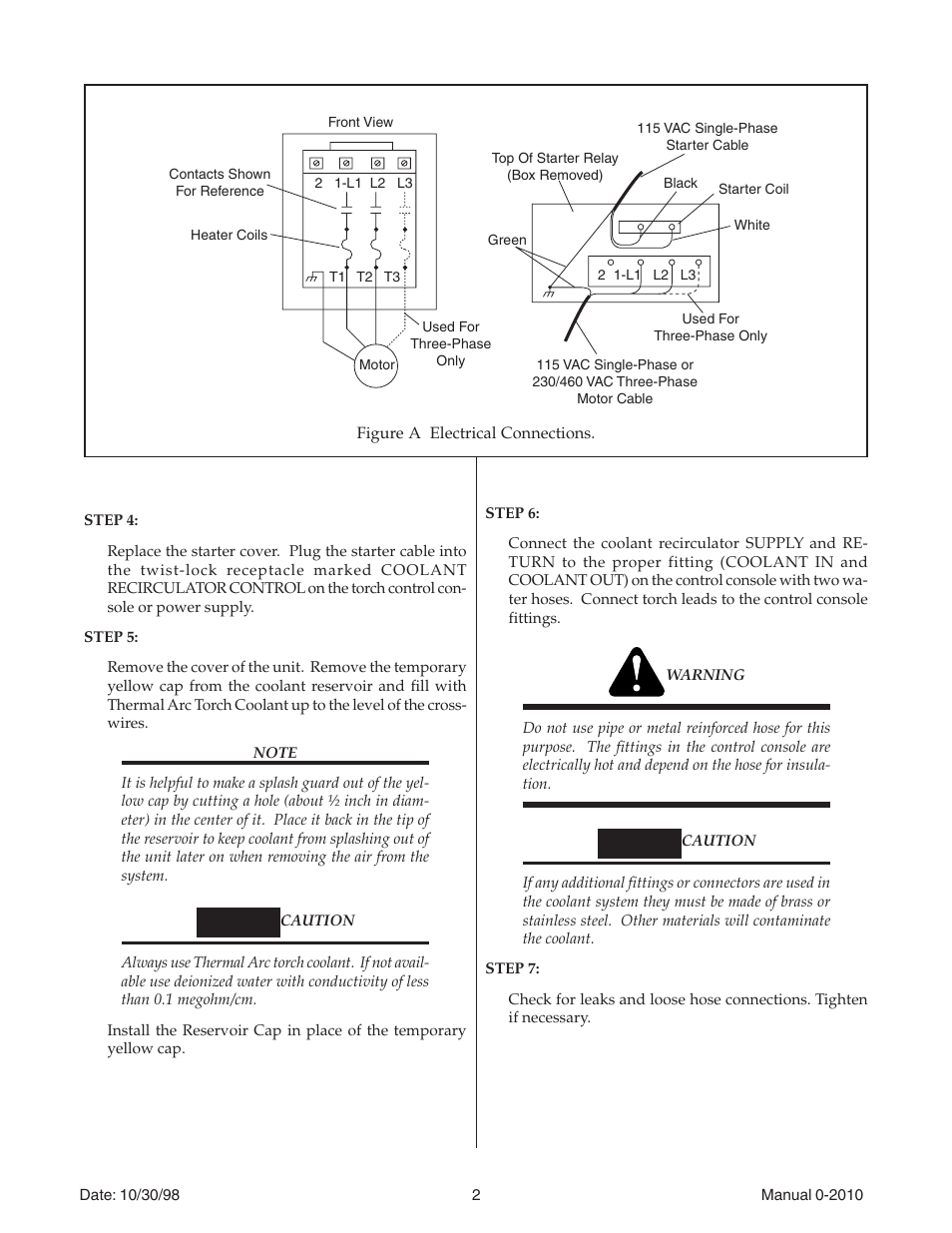Tweco HE-150 Coolant Recirculator User Manual | Page 2 / 4