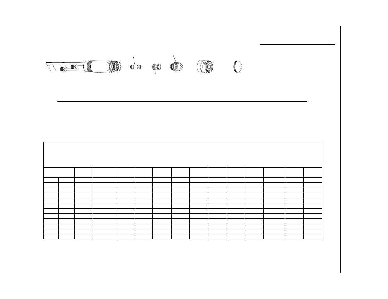 Tweco 6000GST Cutting Systems User Manual | Page 50 / 70