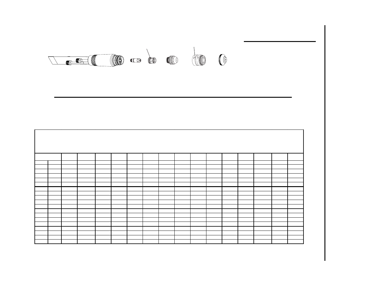Tweco 6000GST Cutting Systems User Manual | Page 60 / 70