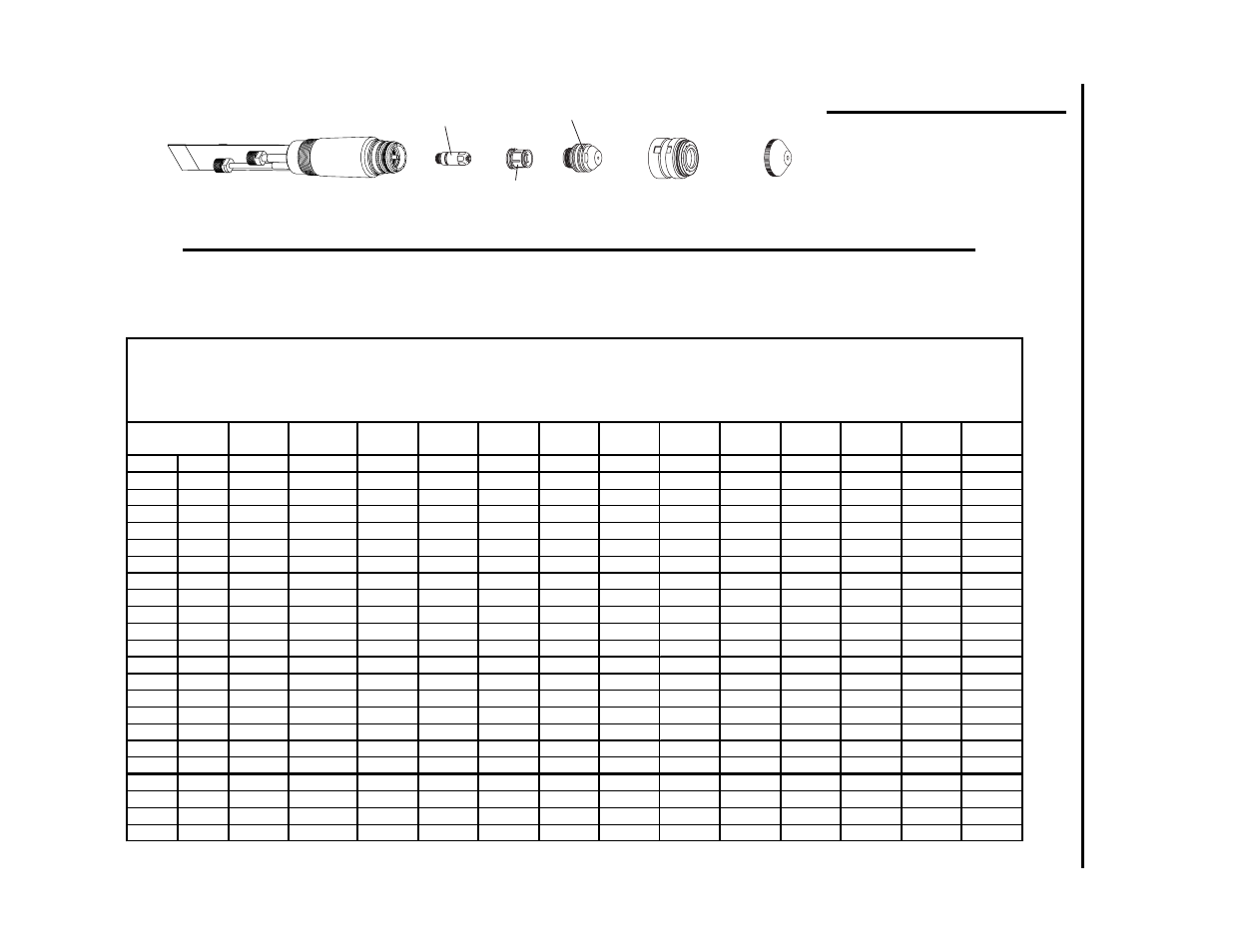 Tweco 6000GST Cutting Systems User Manual | Page 68 / 70