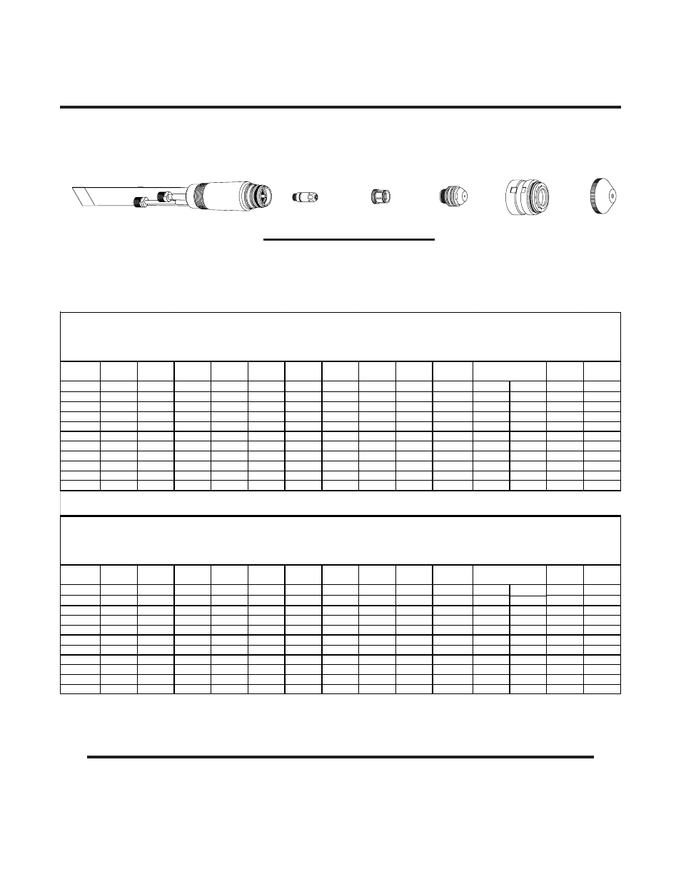 Tweco 1000 Cutting Systems User Manual | Page 58 / 62