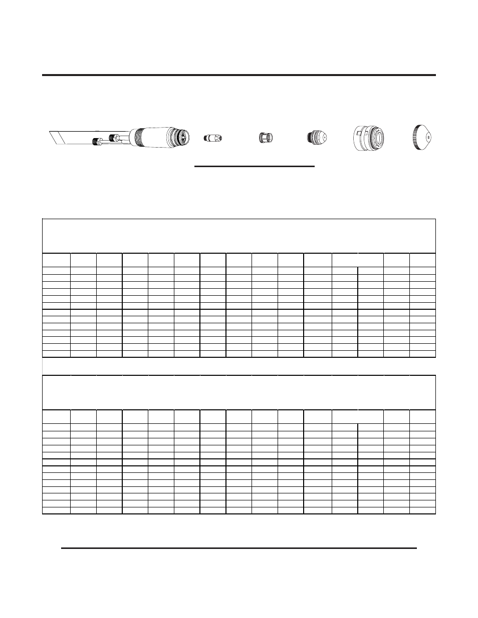 Tweco 1000 Cutting Systems User Manual | Page 59 / 62