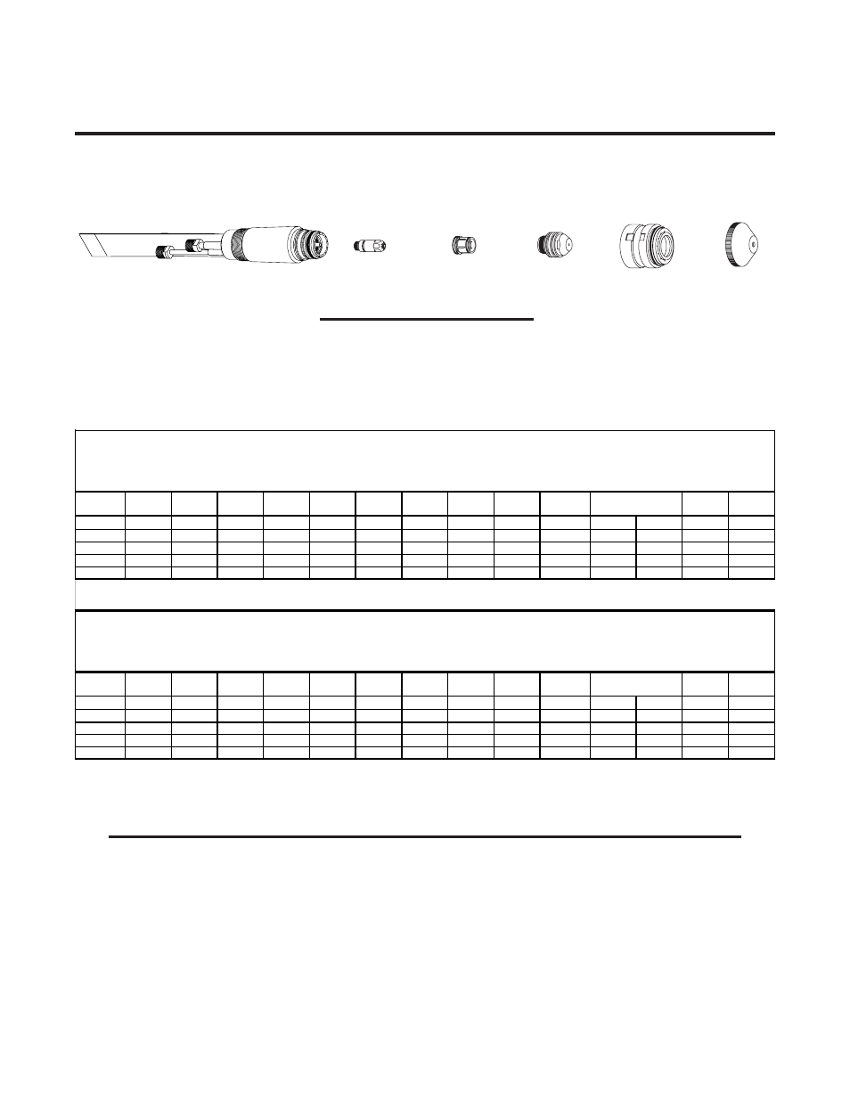 Tweco 1000 Cutting Systems User Manual | Page 60 / 62
