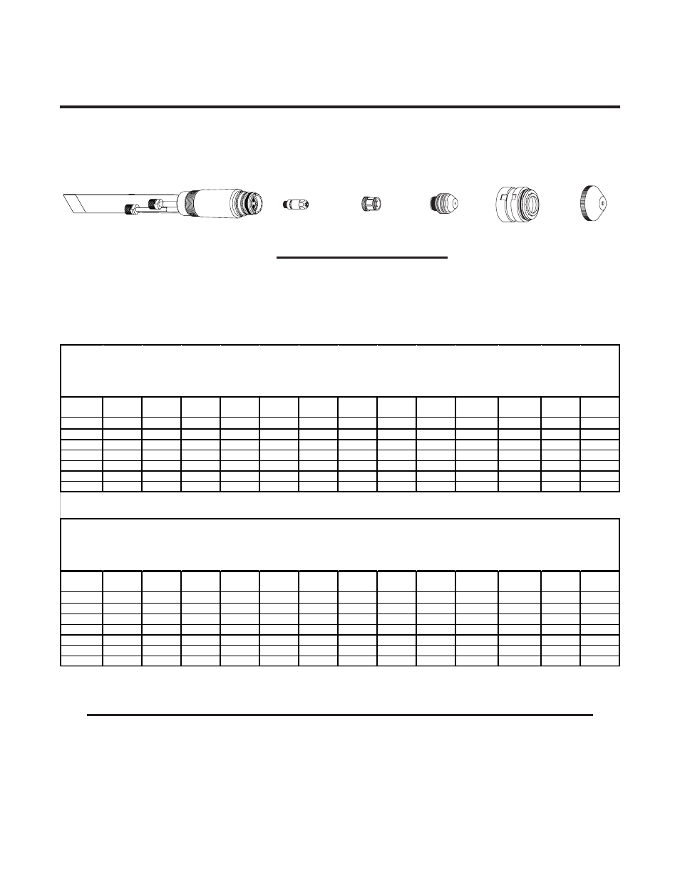 Tweco 1000 Cutting Systems User Manual | Page 61 / 62