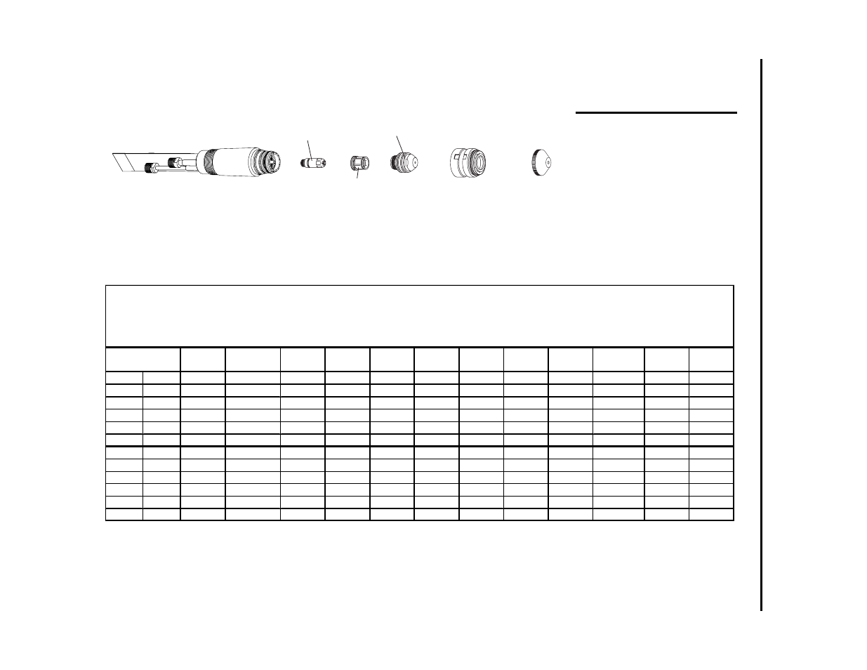 Tweco 6000 Cutting Systems User Manual | Page 50 / 70