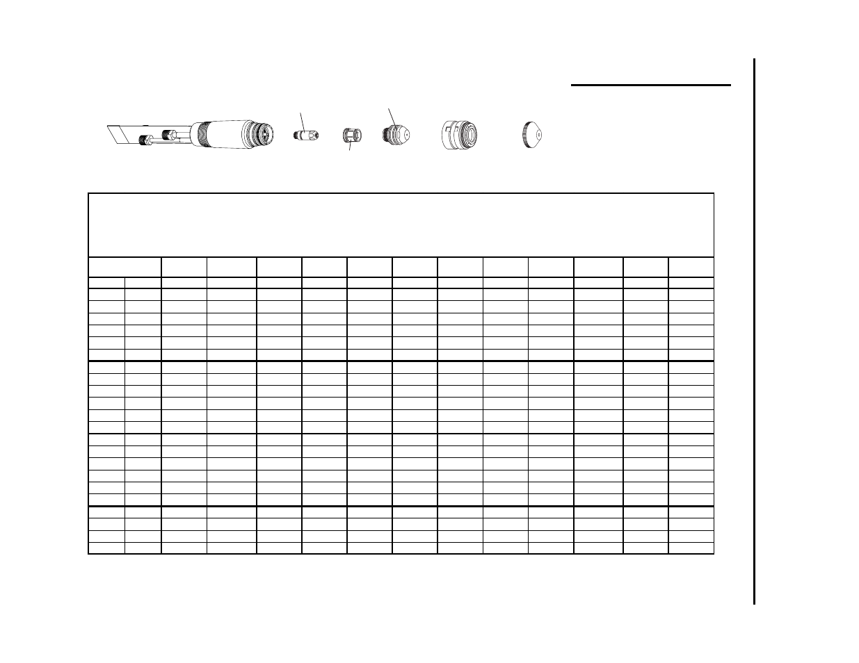 Tweco 6000 Cutting Systems User Manual | Page 52 / 70