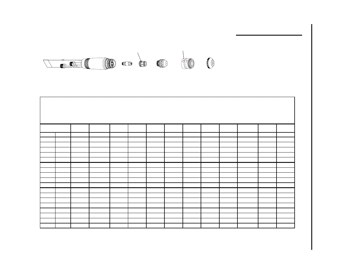 Tweco 6000 Cutting Systems User Manual | Page 56 / 70