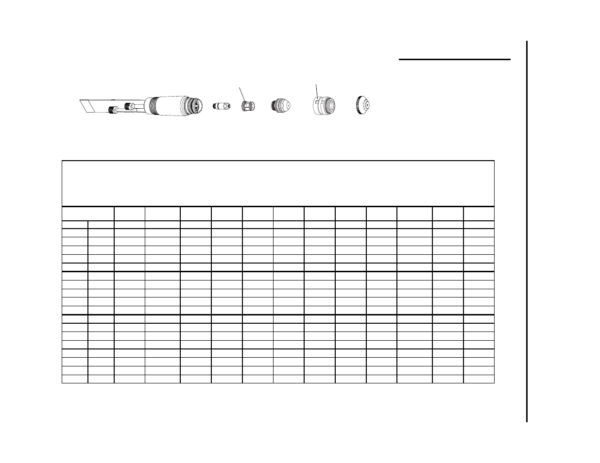 Tweco 6000 Cutting Systems User Manual | Page 60 / 70