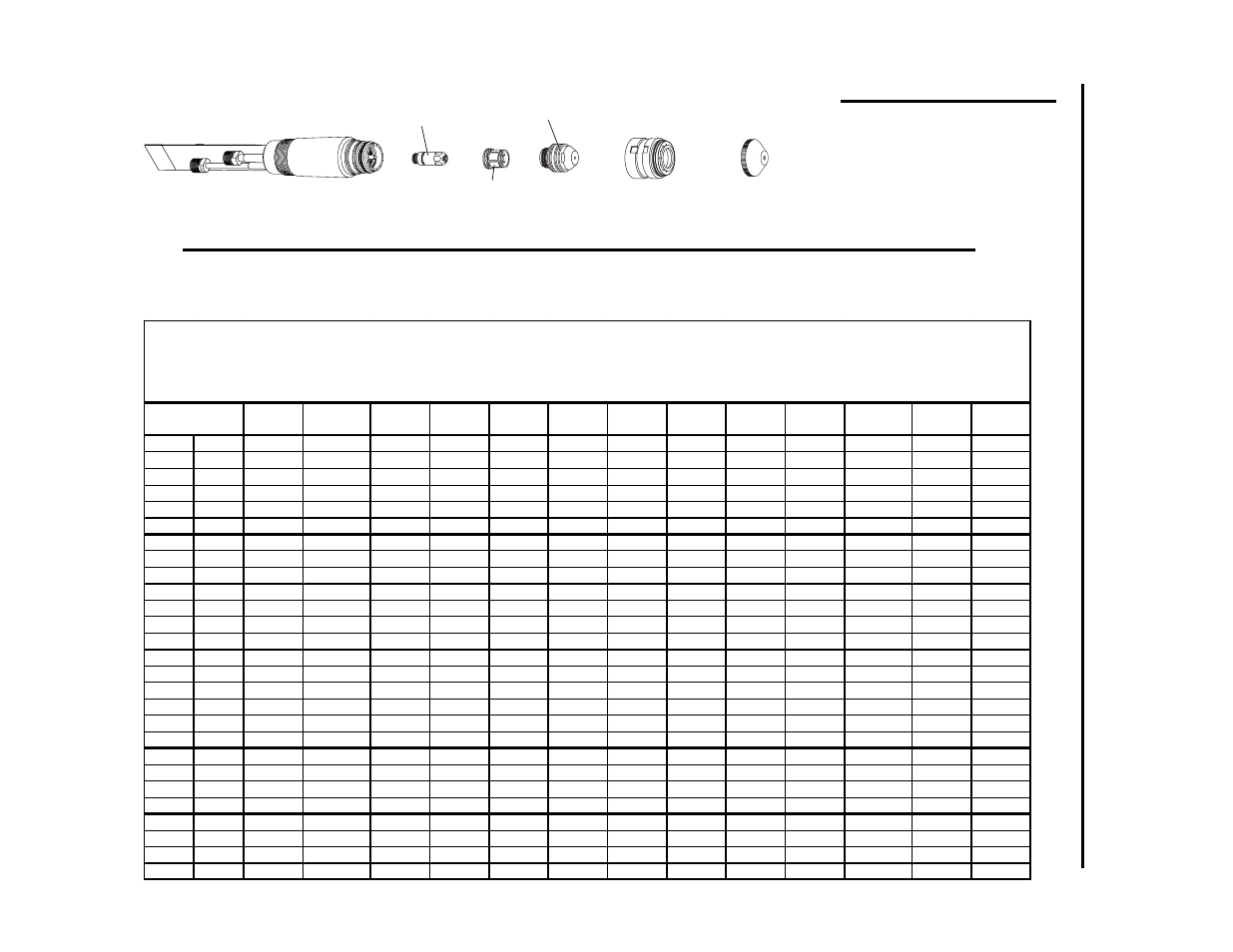 Tweco Max 300 w-Merlin 6000GST User Manual | Page 62 / 70