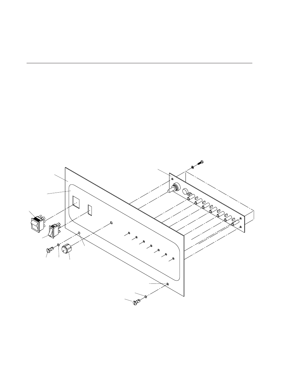 3 access panel components, 3 access panel components -4 | Tweco 15XC Merlin User Manual | Page 112 / 134