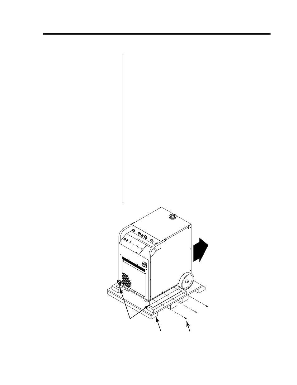 Section 3: installation procedures, 1 unpacking the system, Section 3: installation procedures -1 | 1 unpacking the system -1 | Tweco 15XC Merlin User Manual | Page 23 / 134