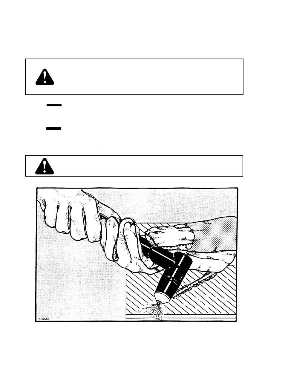 9 gouging operation, 9 gouging operation -22 | Tweco 15XC Merlin User Manual | Page 56 / 134
