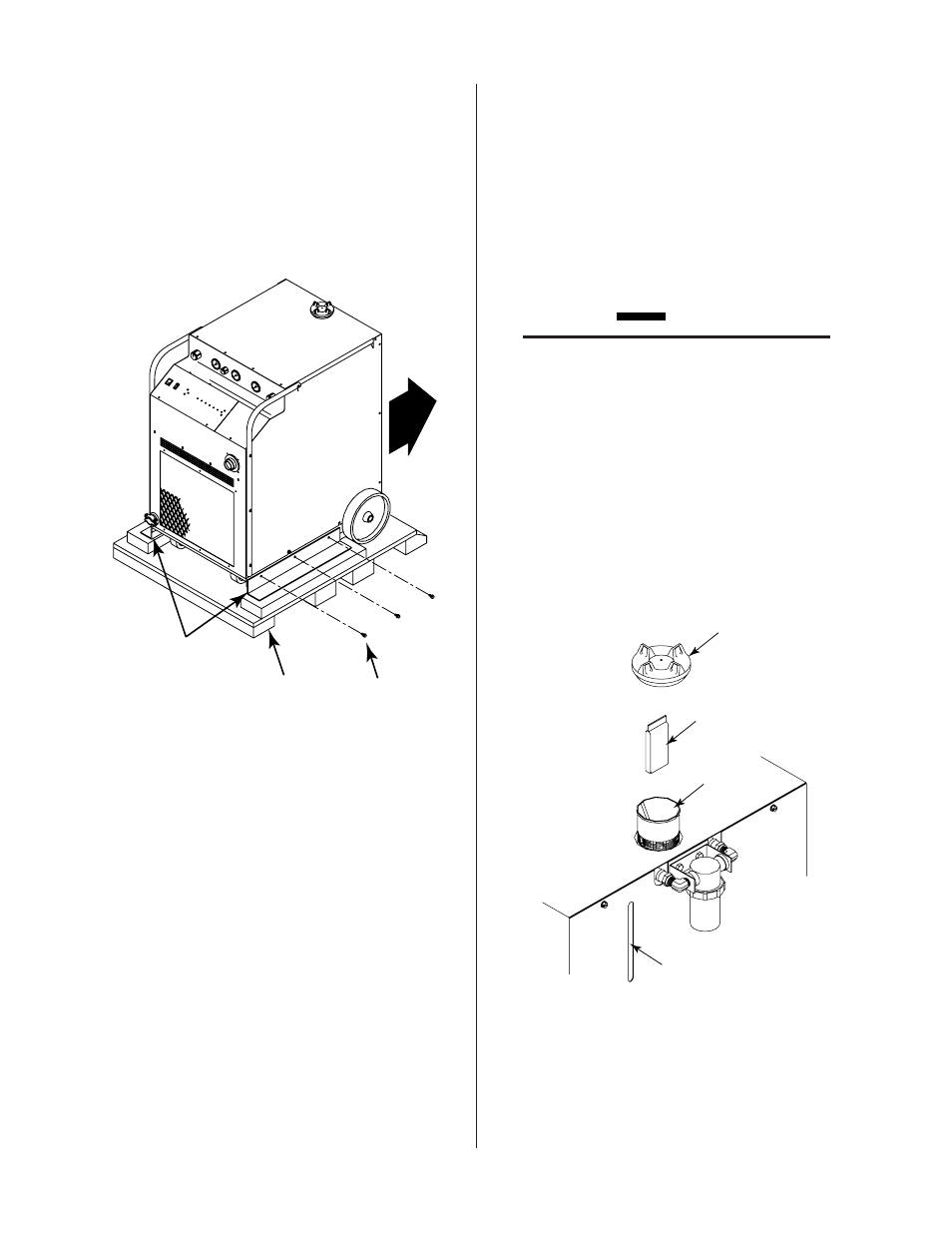 04 removing skid, 05 filling power supply coolant | Tweco 3000 Merlin User Manual | Page 20 / 66