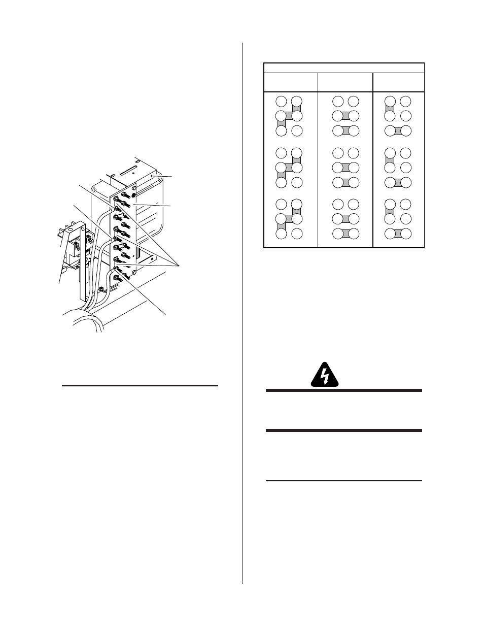 07 voltage selection, 08 primary power cable connections | Tweco 3000 Merlin User Manual | Page 22 / 66