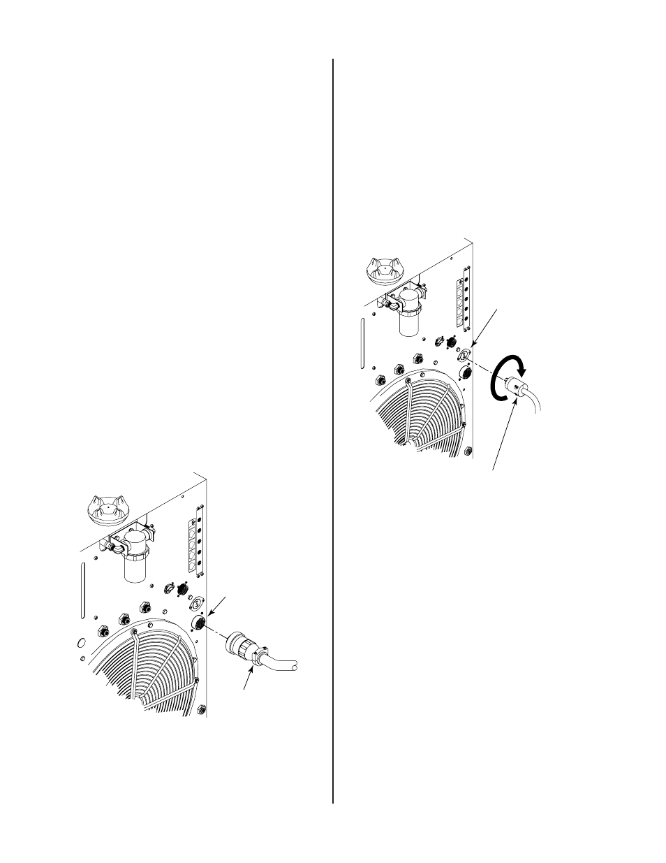 C. optional sc-10 standoff control cable, D. optional high-flow water shield cable | Tweco 3000 Merlin User Manual | Page 31 / 66