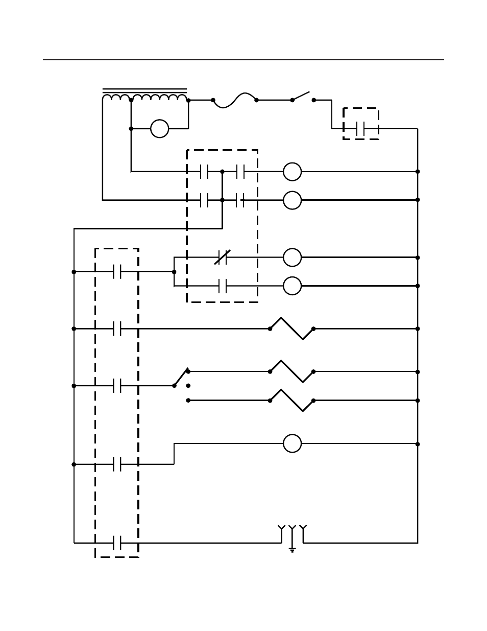 Appendix vii: ladder diagram - 120 vac | Tweco 3000 Merlin User Manual | Page 61 / 66