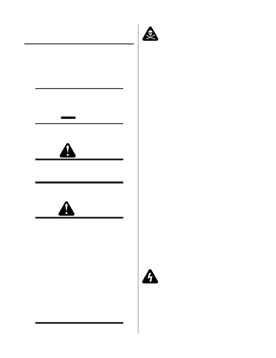 Section 1: general information, 01 notes, cautions and warnings, 02 important safety precautions | Section 1, General information -1 | Tweco 3000 Merlin User Manual | Page 7 / 66