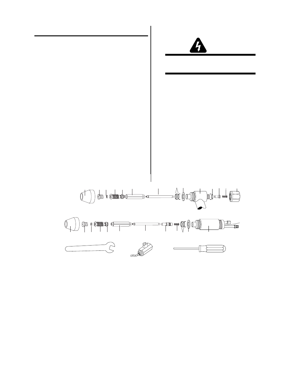 Service, 1 torch maintenance | Tweco PAK 10 User Manual | Page 27 / 56