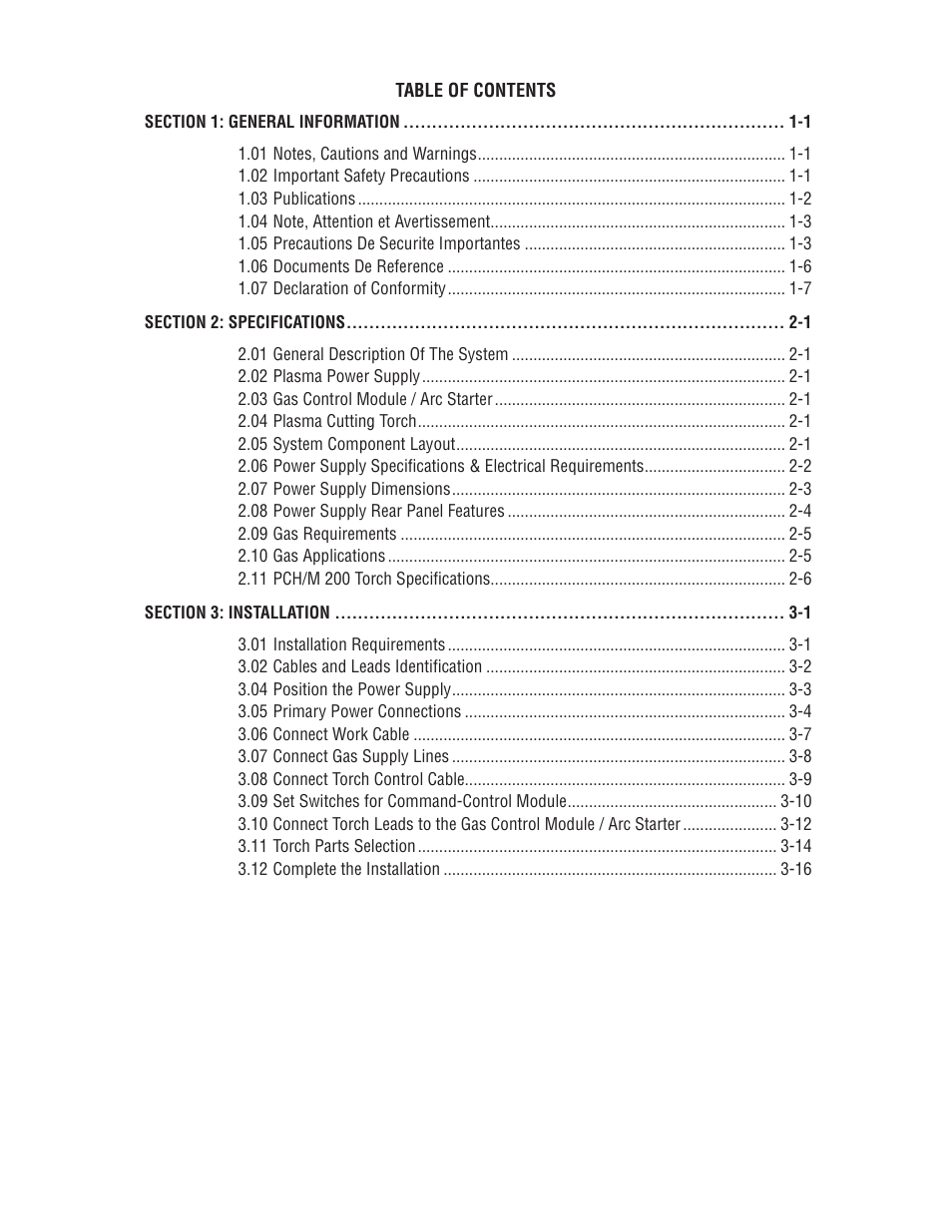 Tweco Pak 200 User Manual | Page 4 / 112