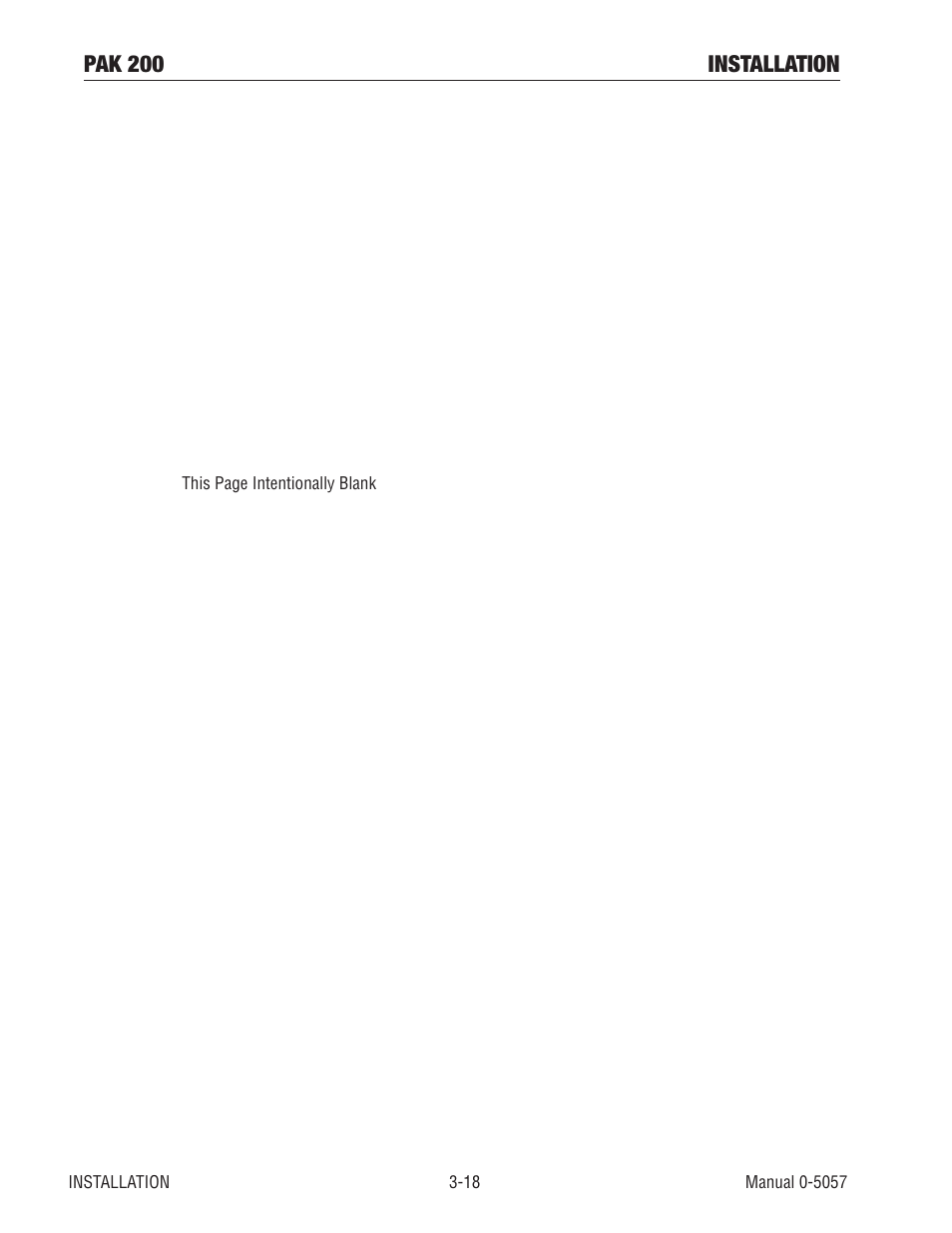 Pak 200 installation | Tweco Pak 200 User Manual | Page 44 / 112