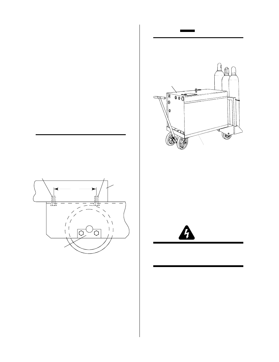 05 installation of optional running gear, 06 input power connections | Tweco PAK 44G User Manual | Page 18 / 46