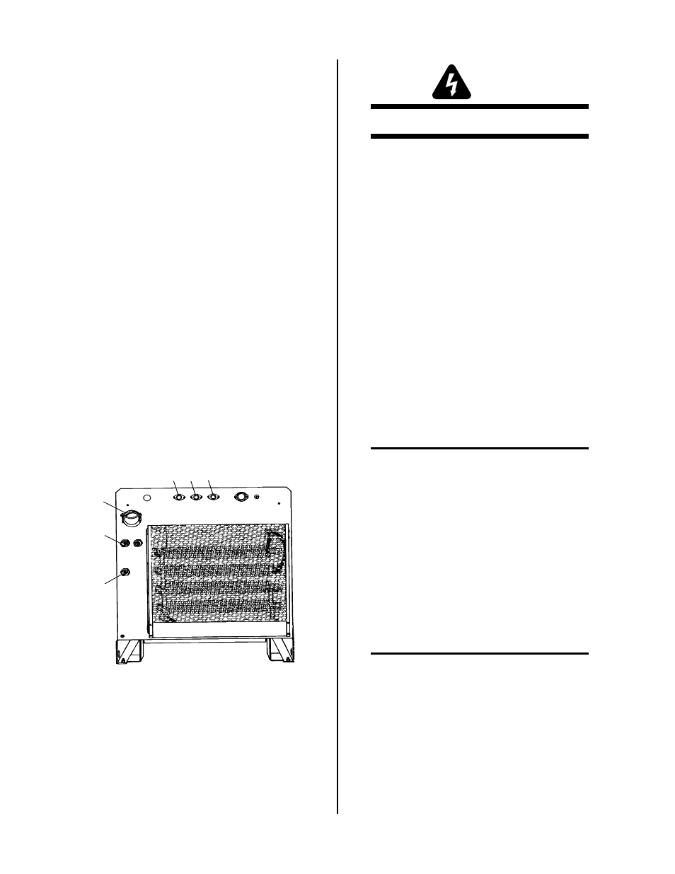 04 getting started, 05 gouging operation, 04 getting started 4.05 gouging operation | C. rear panel, A. general instructions, Figure 4-3 rear panel | Tweco PAK 44G User Manual | Page 27 / 46