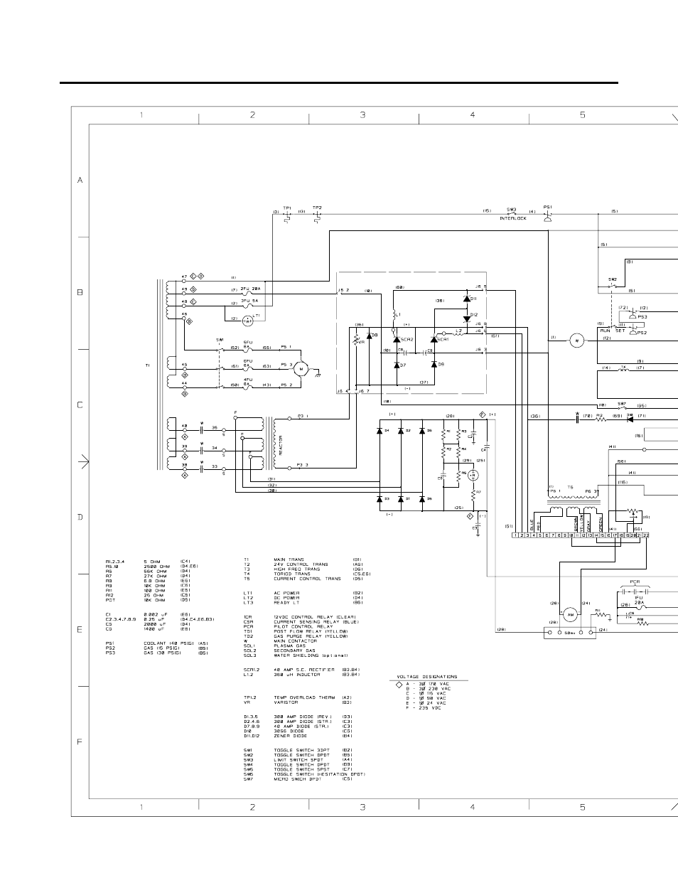 Appendix vi: system schematic | Tweco PAK 44G User Manual | Page 44 / 46