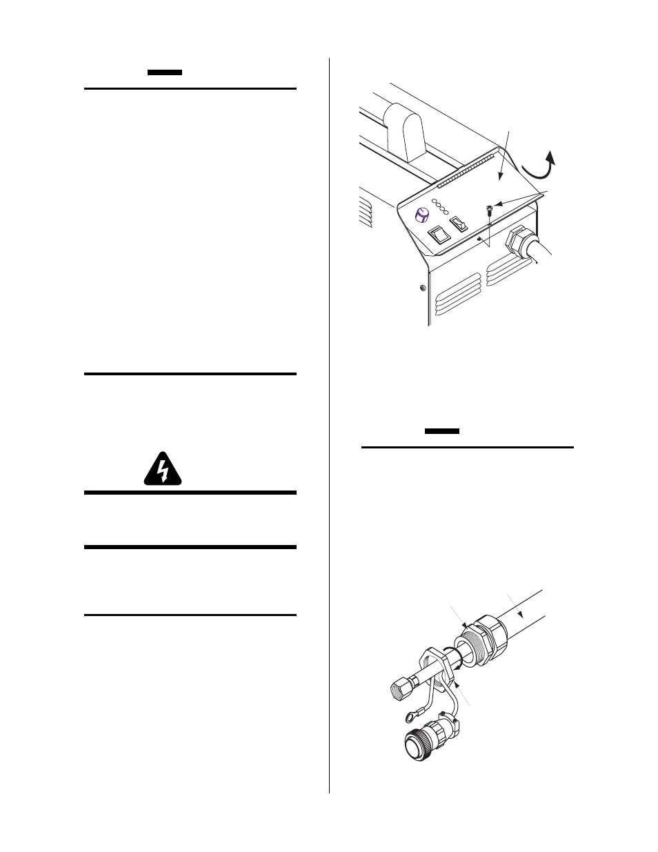 07 connecting torch leads | Tweco PakMaster 100XL Plus User Manual | Page 20 / 42